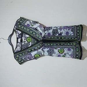 Fleurish Sleeveless Sheer Top